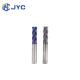 4 Flutes End Mill Carbide 65 HRC For Steel Cutting