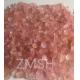 Peach Pink Synthetic Raw Gem Stone With Mohs Hardness 9 Customization For