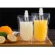 Food Grade Stand Up Plastic Drink Liquid Spout Pouch For Wine Milk Juice Beverage