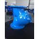 DN100 Cast Ductile Iron Y Strainer Flange Ends Stainless Steel QT400 Pn16
