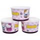 8oz 12oz Custom Printed Ice Cream Containers , Disposable Ice Cream Bowls
