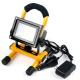 20W Portable Commercial Outdoor Flood Lights , Rechargeable Led Floodlight