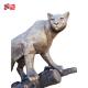 Hand-forged Bronze Leopard Statue Custom Color for Metal Animal Sculpture in Life-size