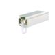 White Color 1.2mm Thick 6700mm Length Aluminum Curtain Track White Color