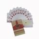 Customized Top Quality Plastic Card Game Water Proof Casino Poker Cards Durable Playing Cards