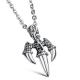 New Fashion Tagor Jewelry 316L Stainless Steel Pendant Necklace TYGN019
