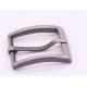Single Prong Square Mens Metal Belt Buckles With Zinc Alloy Nickel Plating Material