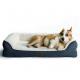 SGS Memory Foam Dog Bed With Removable Washable Cover Polyester
