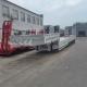 Max Payload 60T Low Bed Semi Trailer For Transporting Heavy Duty Machinery