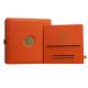 Pu Leather Gift Packing Box Exquisite Workmanship With Flocking Tray Inside