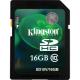 Kingston 16GB SDHC Card Class 10 Price $5.5