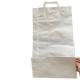 White Brown Kraft Paper Packaging Bags Custom Logo Paper Bag Firm Bottom