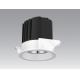 AC200-240V led round downlight die-casting aluminum led cob spotlight ceiling light round and square