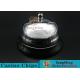Casino Dedicated Stainless Steel Silver Color Baccarat Table Call Bell For Casino Poker Table Games Metal Clap Call Bell