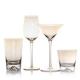 Factory Direct Selling Amber-Plated Crystal Glass Gift Champagne Wine Glass Set