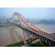 Customized Single Lane Double Lane Steel Bridge Structure Cold Rolled
