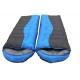 Outdoor Classical Two People In One Sleeping Bag Blue Grey Two Man Sleeping Bag
