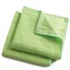 40x40cm High Quality Microfiber Towels Green Color Micro Fibre Cloths