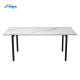 1800*850mm Modern custom Ceramic top Dining Table, knock-down, fixed type