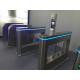 Anti Collision Speed Gate Turnstile Stainless Steel With Facial Recognition System