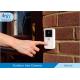 High Definition Battery Powered Wireless Video Doorbell With Wide Angle Peephole