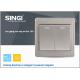 GNW56BK12-2 The ultra-slim steel plate electric wall switch perfect wall switch