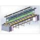 Horizontal Assembly Line Conveyor Three-Phase Aluminum Double Chain Conveyor