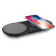 DC 5.0 Input 2 Coils Qi Wireless Charging Pad 2 In 1 Fast Charge Twin Pad