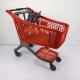175L HDPP Nylon All Plastic Shopping Carts Warehouse Supermarket Shopping Trolley