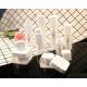 15ml 30ml 50ml Sample Free square Airless PP Cosmetic Deodorant Packaging Bottle Set