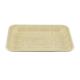 100% Biodegradable Disposable Sugarcane Bagasse Compostable Pulp Food Tray 8*6inch