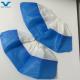 PP CPE Anti Slip Blue White Disposable Protection Shoe Cover Cleaning