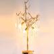 Gold Finished 3*G9 Long Tree Branch Table Lamp For Home Decor