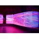 P2.5 Soft Film Group Advertising Flexible LED Full Color Screen 4mm Pixel Curved Steel Cabinet