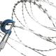 Stainless Steel Razor Wire Fence BTO-22 CBT-65 ISO CE Certificated Easy Maintenance