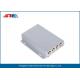 High Speed ISO15693 RFID Reader , Fixed RFID Reader With 4 Antenna Interface DC12V