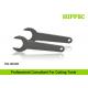 ISO 20 Adjustable Torque Wrench , Large Open End Ratchet Wrench