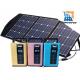 lightweight No pollution Emergency Solar Power Kit Silent Operation