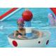 Outdoor Fiberglass Water Spray Park Equipment / Aquatic Play Equipment For Kids