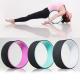 TPE Yoga Roller Wheel  Fitness Pilates Circle Waist Shape Gym Workout Back Training Tool