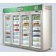 Adjustable Multideck Open Commercial Beverage Cooler 220V / 50Hz For Supermarket