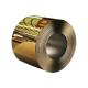201 304 0.8mm Colour Coated Steel Coils Gold PVD Color Coated Slit Edge