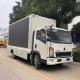 Howo LHD RHD 6 Wheel Euro5 Diesel 87hp Led Advertising Truck
