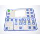 Embossed Tactile Membrane Switch Keypad , Multi Button Membrane Panel Switch