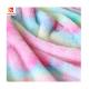 Antistatic Faux Fluffy Fur Fabric 288F With High Abrasion Resistance