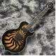 Custom Grand Guitars Wylde Audio Odin Grail Charcoal Burst Buzzsaw Electric Guitar Ebony Fingerboard Active Pickup