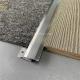 Aluminum Zig Zag Carpet Trim , 8.5mm Carpet To Tile Transition Strip