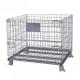 Heavy Duty 6.0mm Collapsible Wire Mesh Containers Galvanized Steel