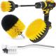 5 Pieces Drill Clean Brush Power Scrubber For Carpet Kitchen Car Wheel Glasses Cleaning