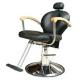 Professional Reclining Salon Barber Chair Classic Style For Hair Shop , Dark